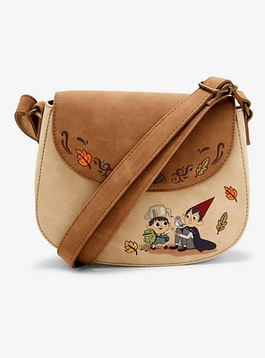 Over The Garden Wall Wirt & Greg Leaves Crossbody Bag