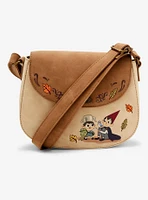 Over The Garden Wall Wirt & Greg Leaves Crossbody Bag