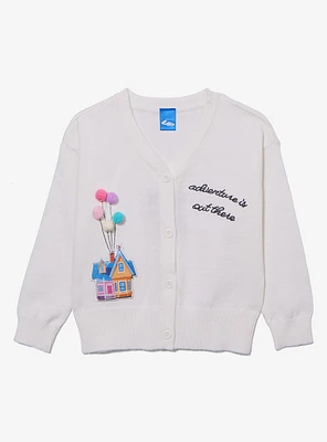 Disney Pixar Up Balloon House Pom Toddler Cardigan