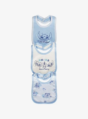 Disney Lilo & Stitch Angel & Stitch Blue Bib Set