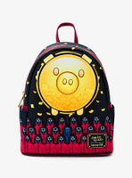 Loungefly Squid Game Piggy Bank & Guards Glow-in-the-Dark Mini Backpack