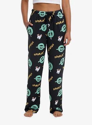 Nanalan' Allover Print Pajama Pants