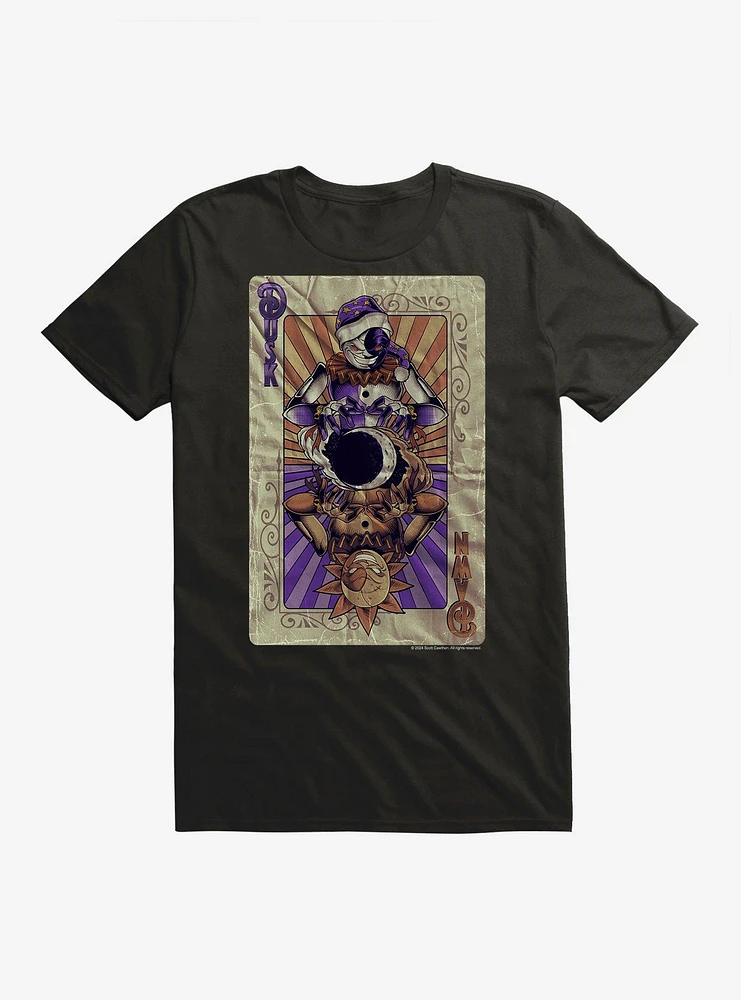 Five Nights At Freddy's Dusk & Dawn Card T-Shirt