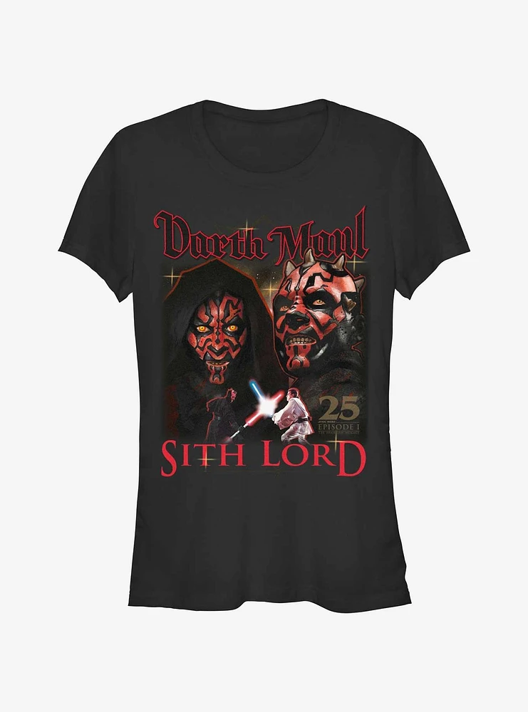 Star Wars Darth Maul Sith Lord Girls T-Shirt