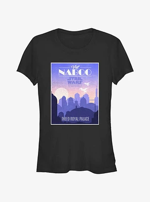Star Wars Travel To Naboo Girls T-Shirt