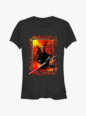 Star Wars Maul Frame Girls T-Shirt