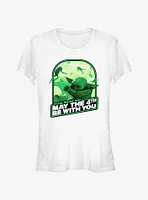 Star Wars Grogu Frog Food May The 4th Be With You Girls T-Shirt