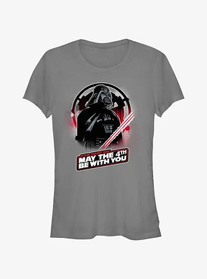 Star Wars May Vader Be With You Girls T-Shirt