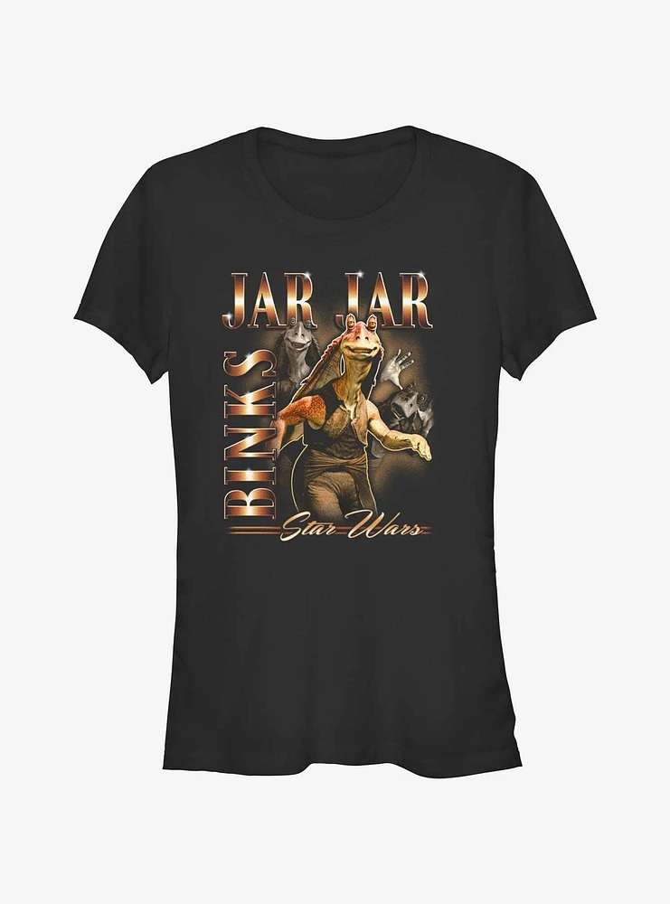 Star Wars Jar Binks Girls T-Shirt