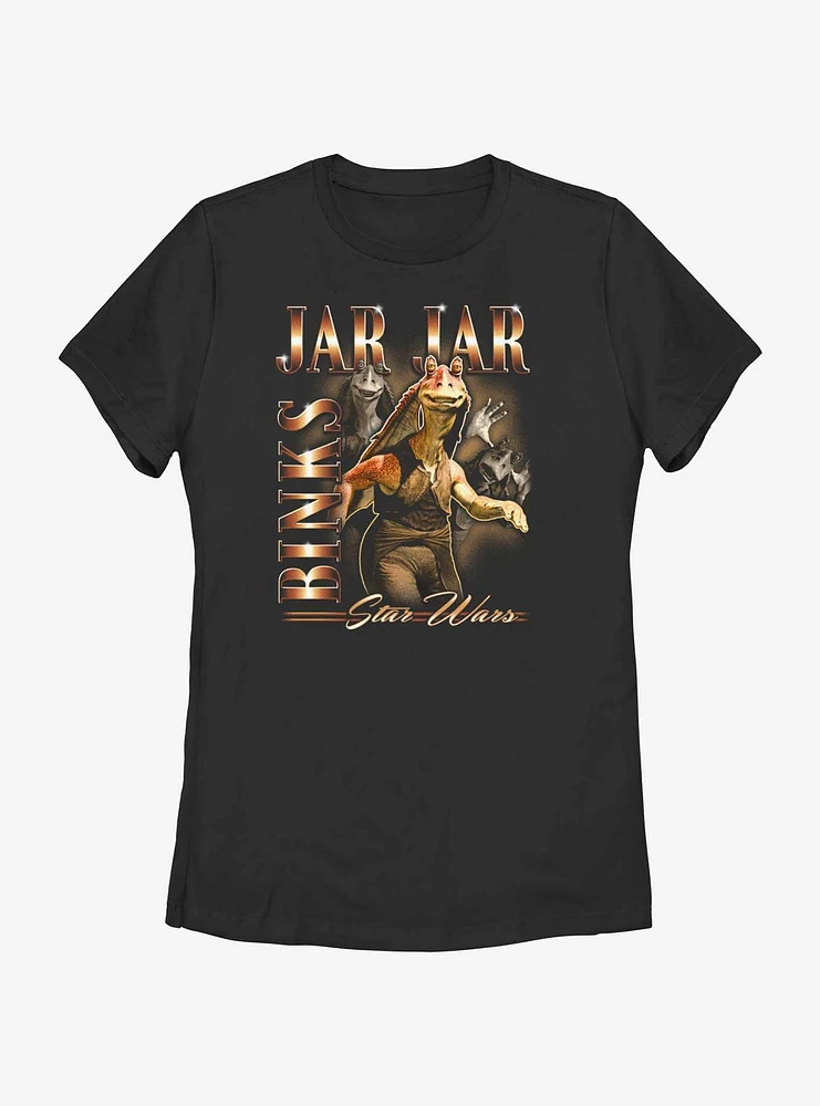 Star Wars Jar Binks Womens T-Shirt