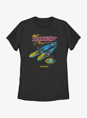 Star Wars Pod Racing Championship Womens T-Shirt