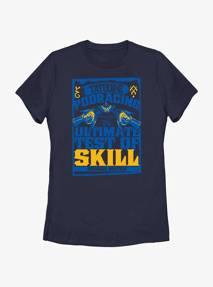 Star Wars Pod Racing Ultimate Test Of Skill Womens T-Shirt