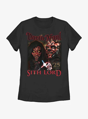 Star Wars Darth Maul Sith Lord Womens T-Shirt