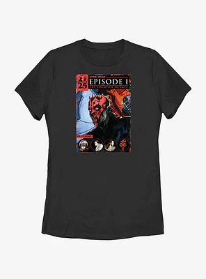 Star Wars Darth Maul Cover Womens T-Shirt