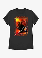 Star Wars Maul Frame Womens T-Shirt