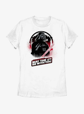 Star Wars May Vader Be With You Womens T-Shirt