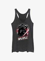 Star Wars May Vader Be With You Womens Tank Top