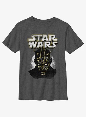 Star Wars Darth Maul Portrait Youth T-Shirt