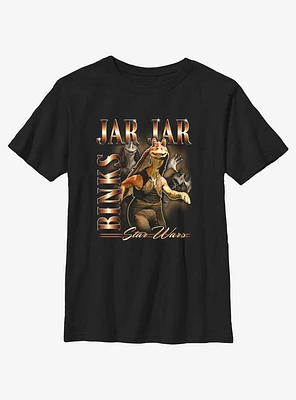 Star Wars Jar Binks Youth T-Shirt