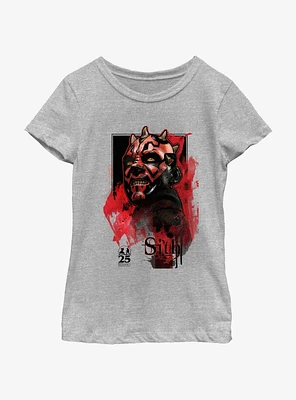 Star Wars Sith Maul Youth Girls T-Shirt