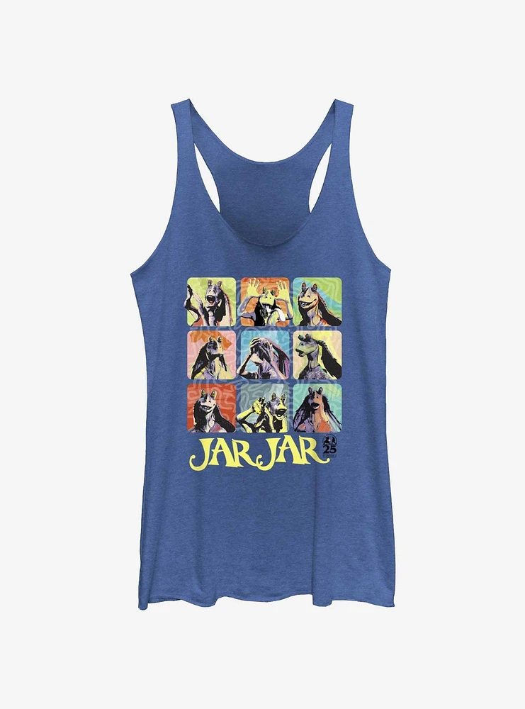 Star Wars Jar Faces Womens Tank Top