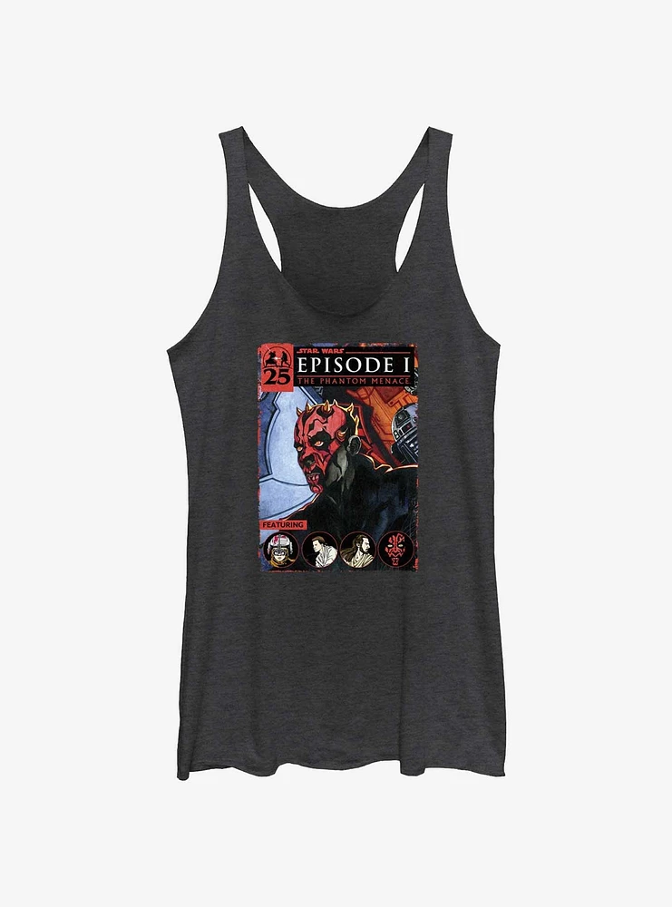 Star Wars Darth Maul Cover Womens Tank Top