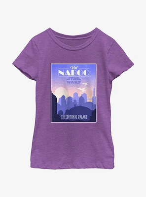 Star Wars Travel To Naboo Youth Girls T-Shirt