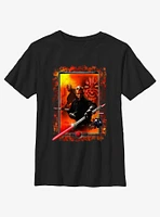 Star Wars Maul Frame Youth T-Shirt