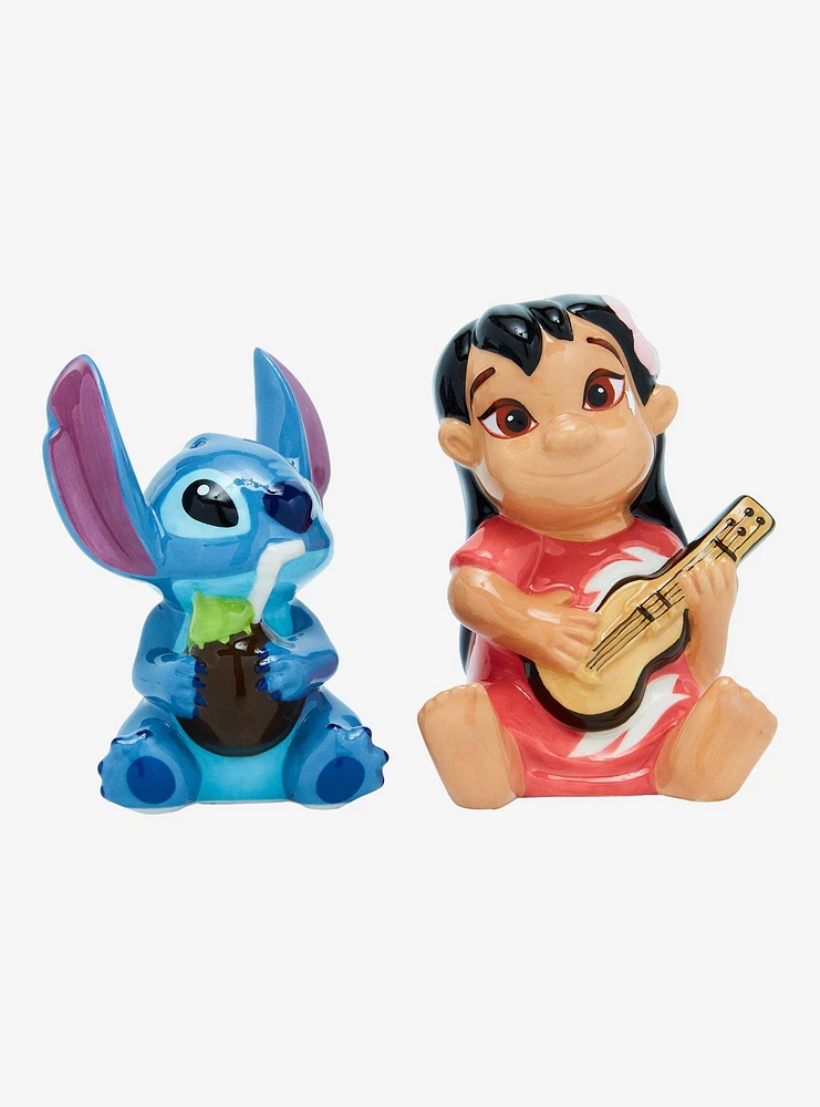 Disney Lilo & Stitch Figural Stitch & Lilo Salt and Pepper Shakers