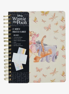 Disney Winnie the Pooh Butterfly 12-Month Undated Planner