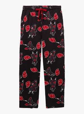 Naruto Shippuden Itachi Uchiha Allover Print Sleep Pants