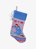 Disney Winnie The Pooh Eeyore Fair Isle Knit Stocking