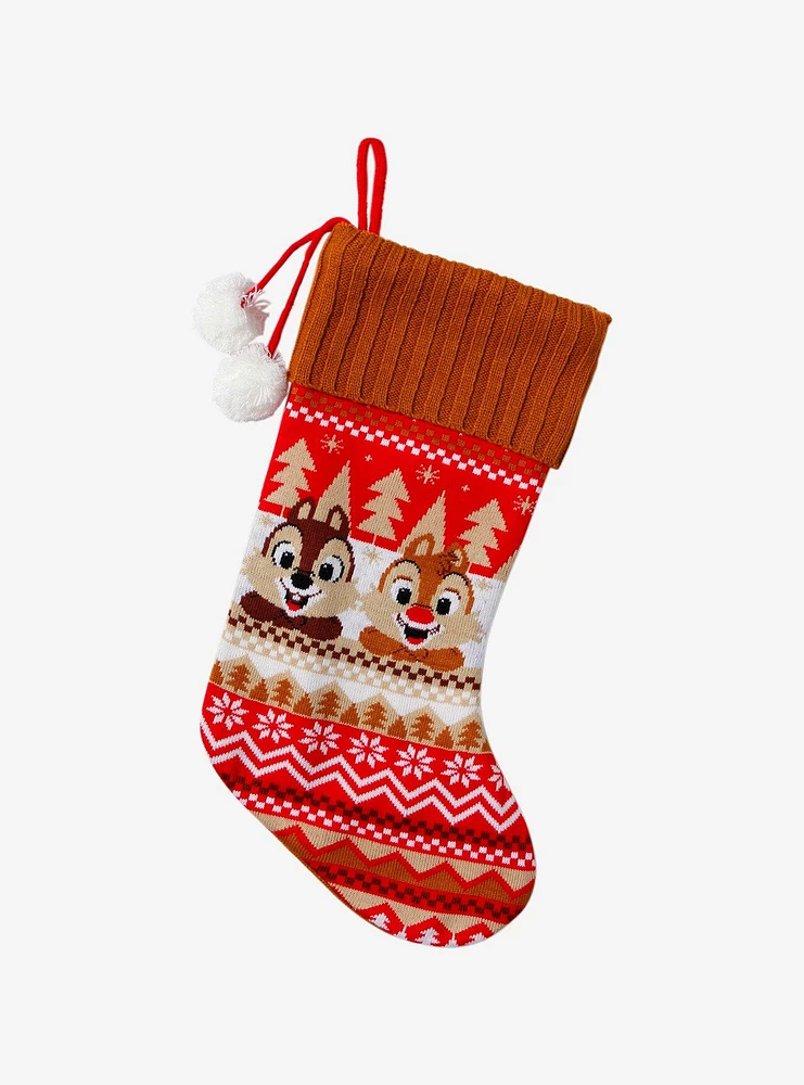 Disney Chip 'N' Dale Fair Isle Stocking