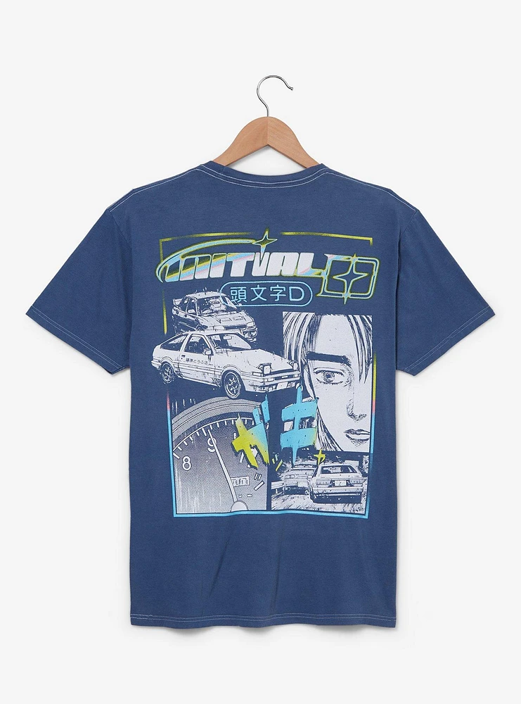 Initial D Tonal Icons T-Shirt - BoxLunch Exclusive