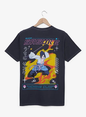 Naruto Shippuden Sasuke Portrait T-Shirt - BoxLunch Exclusive