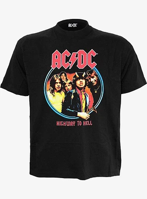 AC/DC Highway To Hell Front Print T-Shirt