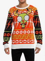 Invader Zim GIR Reindeer Holiday Sweater