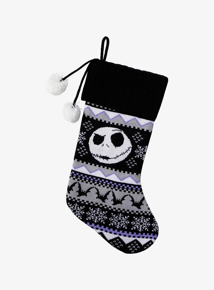 The Nightmare Before Christmas Jack Knit Stocking