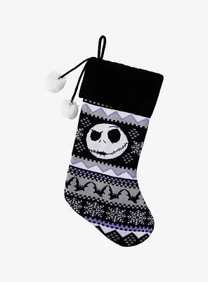 The Nightmare Before Christmas Jack Knit Stocking