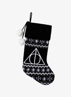 Harry Potter Deathly Hallows Knit Stocking