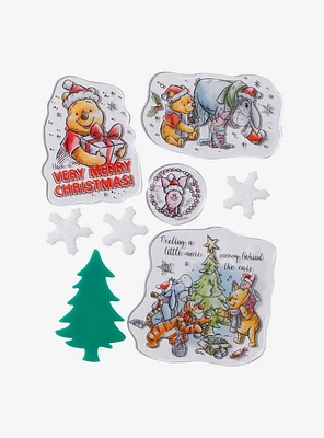 Disney Winnie The Pooh & Friends Holiday Gel Clings