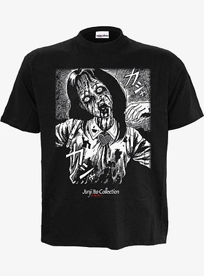 Junji Ito Bleeding Front Print T-Shirt