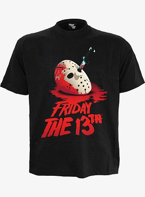 Friday the 13th Classic Mask Front Print T-Shirt