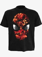 Marvel Spider-Man Video Game Character Roster Front Print T-Shirt
