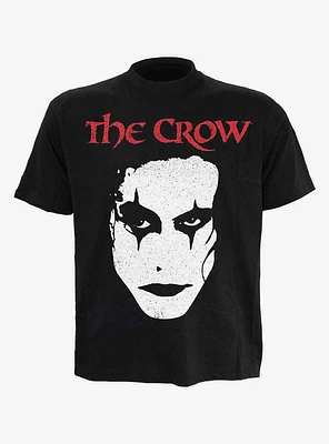 The Crow Face Front Print T-Shirt