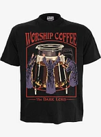 Steven Rhodes Worship Coffee Front Print T-Shirt