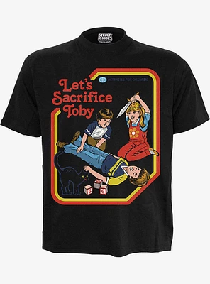 Steven Rhodes Let's Sacrifice Toby Front Print T-Shirt