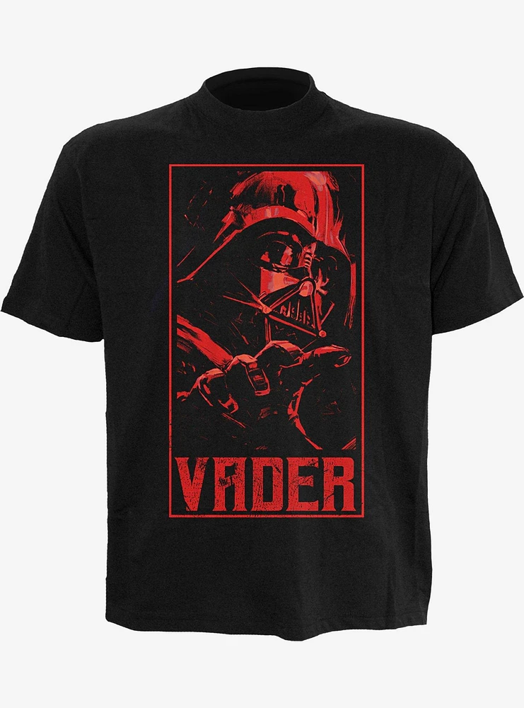 Star Wars Kenobi Vader Front Print T-Shirt