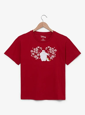 Disney Big Hero 6 Baymax Cherry Blossom Women's T-Shirt - BoxLunch Exclusive