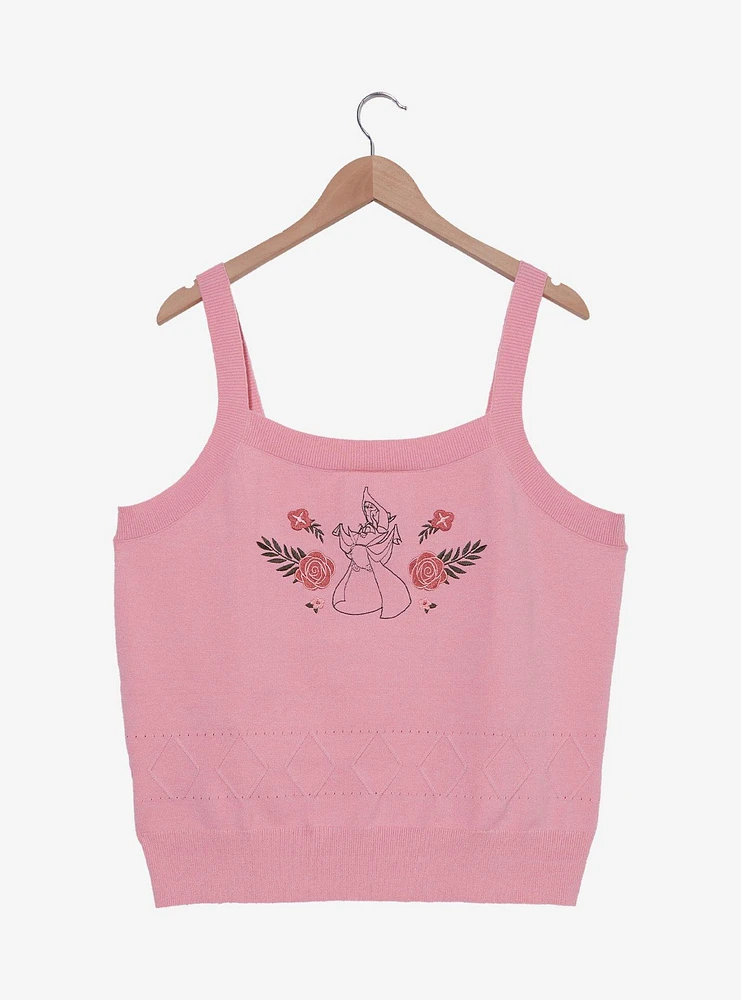 Disney Sleeping Beauty Woodland Critters Women's Plus Knit Tank  — BoxLunch Exclusive